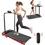 Tapis de course pad avec inclinaison 1 - 6 km / h - tapis roulant �lectrique pliable pour la maison 0 ...