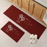 Tapis de cuisine antid�rapant tapis de bain absorbant tapis pour devant evier chambre salon salle de ...
