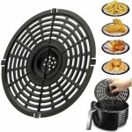 Tapis de cuisson r�utilisables pour friteuse � air, grille de cuisson antiadh�sive pour friteuse � air, ...