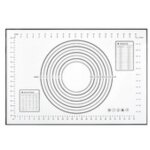 Tapis de cuisson silicone, 70x50cm tapis patisserie grande avec grattoir, tapis silicone patisserie reutilisab ... Tapis de cuisson silicone, 70x50cm tapis patisserie grande avec grattoir, tapis silicone patisserie reutilisab ...