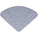Tapis de douche d'angle antidérapant pour cabine de douche de salle de bain tapis antidérapant avec ventouses ... Tapis de douche d'angle antidérapant pour cabine de douche de salle de bain tapis antidérapant avec ventouses ...