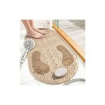 Tapis de douche tapis antidrapant baignoire tapis de bain antibactrien tapis de massage 40x80cm avec ...
