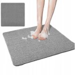 Tapis de douche antid�rapant pour cabine de douche carr�e 80 x 80 cm
