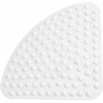 Tapis de douche douche antidrapant, quart de cercle, coin, tapis de bain tapis de bain avec ventouses ...