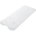 Tapis de douche galet anti - moisissure et antid�rapant (100 x 40 cm, blanc pur) - fei yu