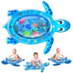 Tapis d'eau tapis de jeu aquatique pour bb, grands jouets pour bb de 3 6 9 mois tapis de jeu gonflable ...