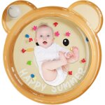 Tapis d?eau de jeu pour b�b� ? tapis rafra�chissant avec animaux, mat�riel sensoriel pliable portable ...