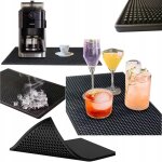 Tapis d'�gouttage pour vaisselle 30 x 45 cm, �gouttoir en silicone pour cuisine