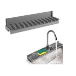 Tapis �gouttoir �vier cuisine tapis egouttoir tapis de robinet en silicone, tapis vaisselle antid�rapant ...