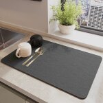 Tapis egouttoir vaisselle, 40×30 cm tapis de drainage de cuisine super absorbant, tapis égouttoir vaisselle ... Tapis egouttoir vaisselle, 40×30 cm tapis de drainage de cuisine super absorbant, tapis égouttoir vaisselle ...