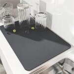 Tapis �gouttoir � vaisselle, super absorbant, en nanofibres � s�chage rapide, lavable en machine, 40 ...