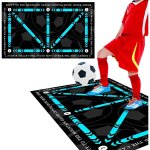 Tapis d'entra�nement de football, 60 x 90 cm, vert, antid�rapant et silencieux, id�al pour les dribbles ...