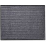 Maison chic - tapis d'entre, paillasson d'entre, tapis de salon, cuisine, bureau pvc gris 90 x 120 ...