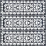 Best for boots - tapis d'escalier antiglisse en caoutchouc (lot de 3)