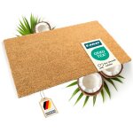 Tapis ext�rieur, paillasson en noix de coco, fibres de coco antid�rapantes naturel 17 mm 40 x 60 cm