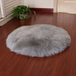 Tapis en fausse fourrure ulisem, douillet comme de la vraie laine, tapis en fausse fourrure, tapis en ...