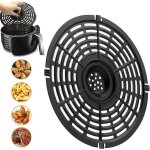 Tapis friteuse � air r�utilisables, tapis cuisson friteuse � air, air fryer po�le grill, grille de rechange ...
