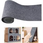 Tapis � gratter autocollant pour chat 200 cm x 40 cm, planche � gratter pour chat, tapis � gratter pour ...