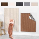 Tapis griffoir adh�sif 30�100 cm beige, pour mur et canap�