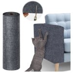 Tapis griffoir mural autocollant, griffoir chat canap� 200 cm x 40 cm, diy grattoir chat canap�, prot�ge ...