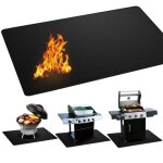 Tapis ignifuge pour chemin�e, tapis de chemin�e ignifuge, tapis ignifuge pour chemin�e, po�le, barbecue, ...