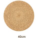 Tapis pour l'int�rieur et l'ext�rieur robuste au look naturel de jute, r�sistant aux intemp�ries, convient ...