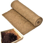 Tapis isolant en jute pour lombricomposteur, compatible avec tous les lombricomposteurs, bacs de jardinage ...