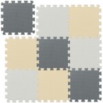 Tapis de jeu puzzle mousse eva ensemble de 3 couleurs