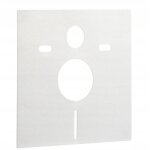 Tapis, joint et coussinet pour cuvette de wc suspendue