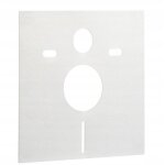 Tapis, joint et coussinet pour cuvette de wc suspendue