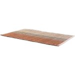 Tapis en jonc de mer et coton terracotta karan 60 x 90 cm Tapis en jonc de mer et coton terracotta karan 60 x 90 cm