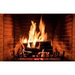 Tapis magn�tique pour radiateur, chemin�e, feu, 60x100cm