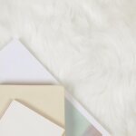 Tapis en peau de mouton synth�tique blanc 160 x 230 cm cfw73304