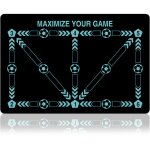 Tapis p�dagogique pour l'entra�nement footballistique - d�veloppe la technique, le contr�le et la coordination ...