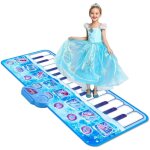Tapis de piano, tapis de danse de 1, 6 m de long, 24 touches, tapis musical, jouet pour enfants, filles, ...