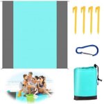 [jamais utilis]tapis de plage 210 x 200 cm, natte de plage tapis de plage anti sable, couverture pique ...