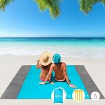 Tapis de plage, natte de plage, portable impermable tapis de plage, serviette impermea, serviette de ...