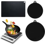 Tapis plaque induction, 3 pi�ces protection pour plaque induction, r�utilisable tapis � induction pour ...