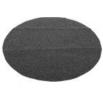 Tapis de protection de sol pour barbecue gary de forme ronde de 36 pouces, r�sistant � l'huile, pour ...