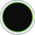 Tapis de remplacement rond for trampoline, avec 42 anneaux en de diam�tre , tapis de rebond for accessoires ...