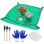 Tapis de rempotage pour plantes d'int�rieur, id�al pour le rempotage et le contr�le du terreau. outils ...