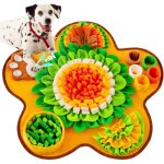Tapis � renifler pour chiens, tapis de fouille alimentation lente, �ducateurs pour puzzle, jouet reniflant ...