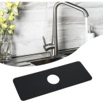 Tapis de robinet en diatomite, tapis absorbant � s�chage rapide derri�re le robinet pour salle de bain, ...