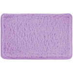 Tapis de salle de bain violet awd interior 1402, 60 x 40 cm, en microfibre