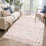 Hoerfuriy - tapis de salon ou de chambre moderne, 200x290cm, descente de lit tapis, tapis doux pour salon ...