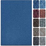 Tapis de salon london bleu fonc� 67 x 100 cm