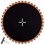 Tapis de saut de remplacement imperm�able anti - uv 2, 4 m pour trampoline � cadre rond