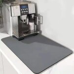 Tapis de schage vaisselle super absorbant en nanofibres  schage rapide, tapis gouttoir lavable en ...