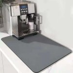 Tapis de s�chage vaisselle super absorbant en nanofibres � s�chage rapide, tapis �gouttoir lavable en ...