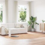 Tapis shaggy � poils longs - tapis de salon - tapis chambre navarra beige 300x200 cm polyester 172113 ...